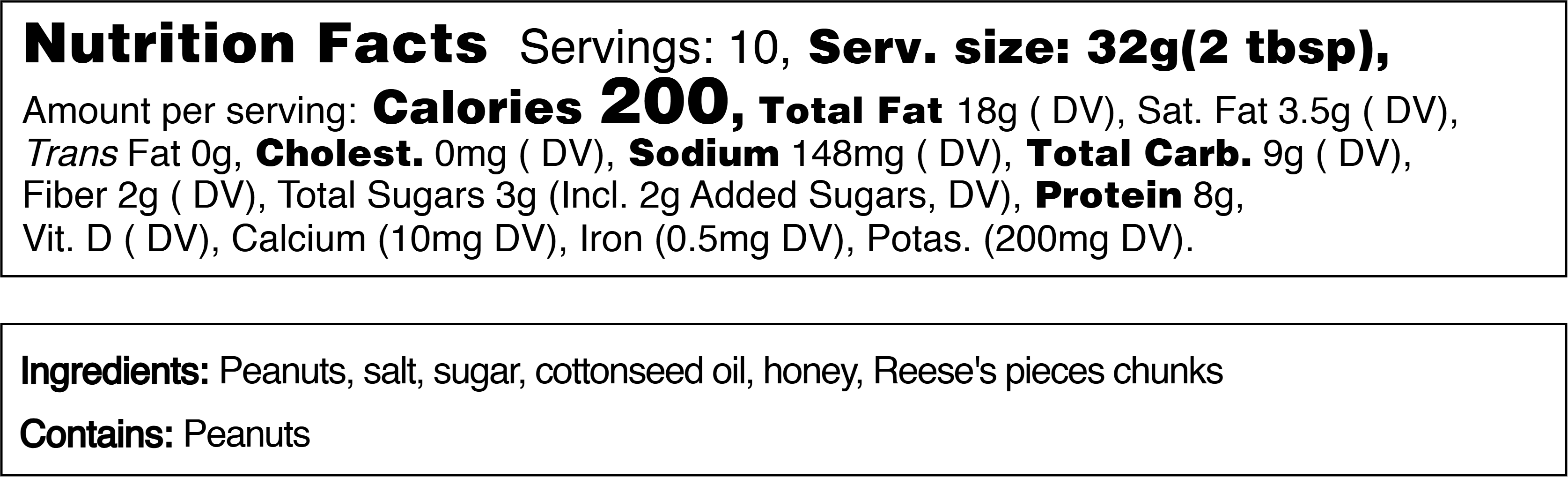 Peanut Butter Candy PB