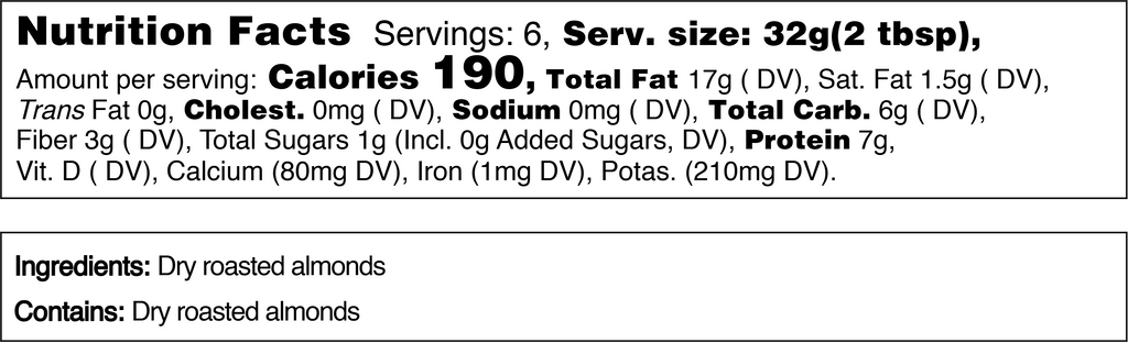 Awesome Almond Butter